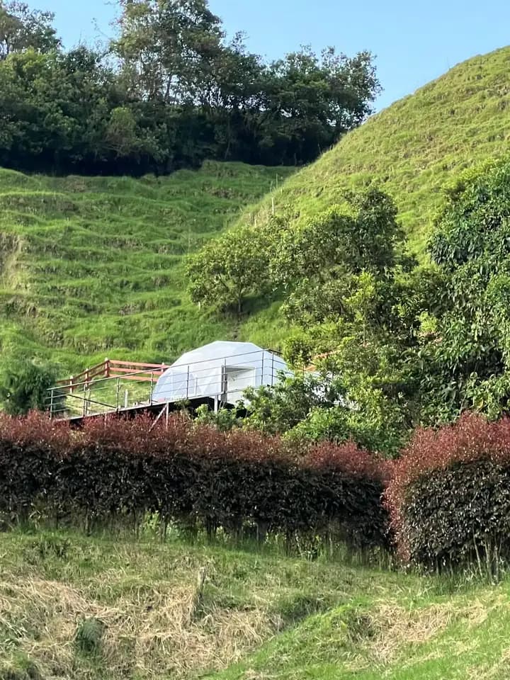 Domo exterior Glamping Reserva del Ruiz