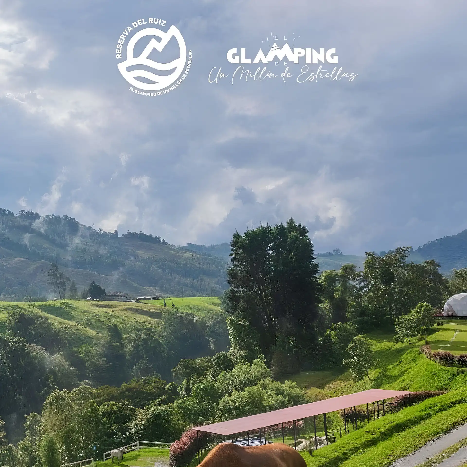 Panorámica del glamping