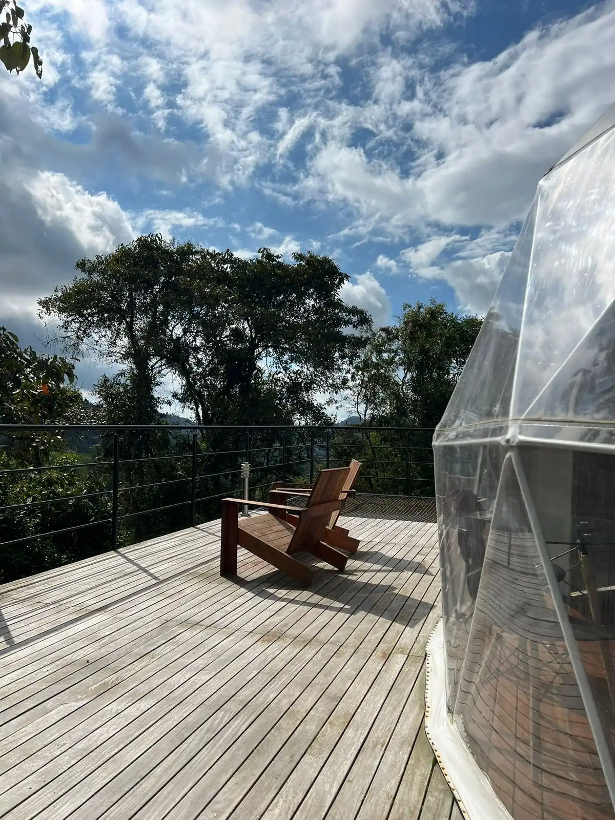 Plan familiar glamping
